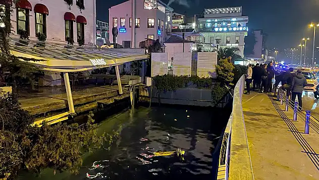 Balkon çöktü, 4 kişi yaralandı