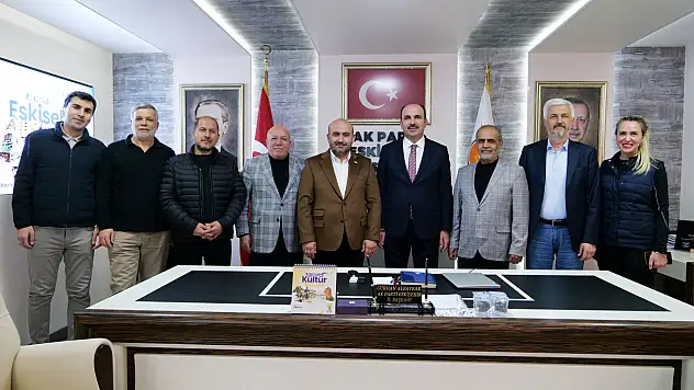 Başkan Altay'dan AK Parti Eskişehir İl Başkanlığına ziyaret