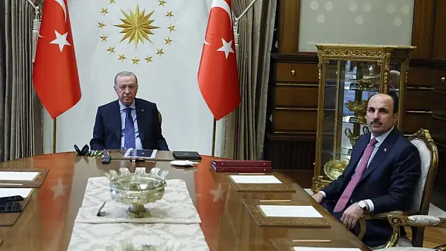 Başkan Altay'dan Cumhurbaşkanı Erdoğan'a ziyaret!