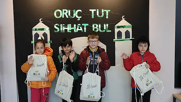 Başkan Altay'dan miniklere anlamlı Ramazan jesti