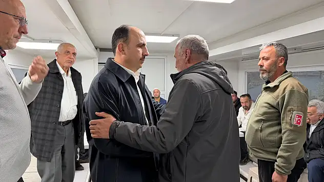 Başkan Altay'dan şehit ailesine taziye ziyareti