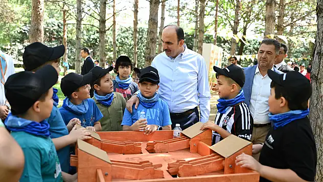 Başkan Altay müjdeyi verdi: 55 bin çocuk Kozağaç Parkı'ndaki oyun kampında ağırlanıyor