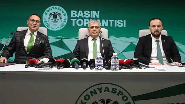 Başkan Atiker konuştu! Konyaspor'da borç, gelir ve gelecek planı masaya yatırıldı