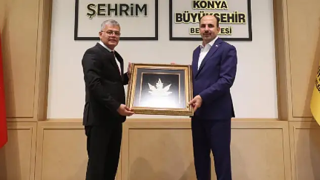 Başkan Atiker ve yönetiminden Konya Büyükşehir'e ziyaret: Peki ne konuşuldu?