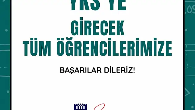 Başkan Kalaycı: 'Her birinizin hedeflerine ulaşacağına yürekten inanıyorum'