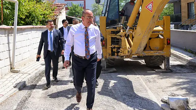 Başkan Kavuş, çalışmaları yerinde inceledi!