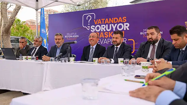 Başkan Kavuş Yenişehir ve Kovanağzı'nda yatırımları anlattı