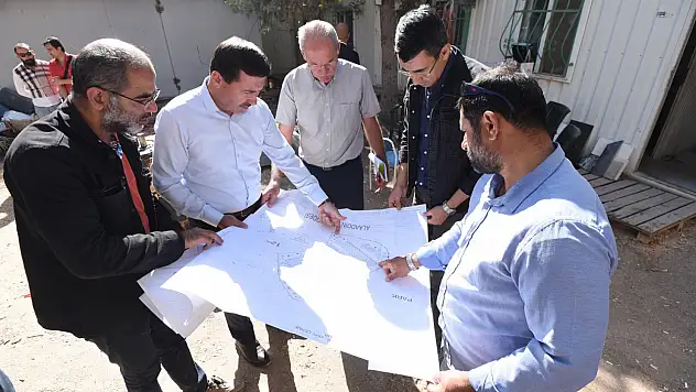 Başkan Kılca çalışmaları yerinde inceledi!