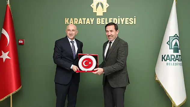 Başkan Kılca, Konya İl Emniyet Müdürü Maksut Yüksek'i ağırladı