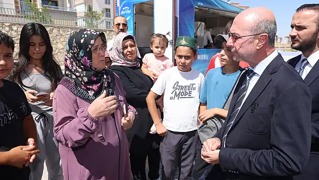 Başkan Pekyatırmacı, Akademi Mahallesi sakinleriyle bir araya geldi