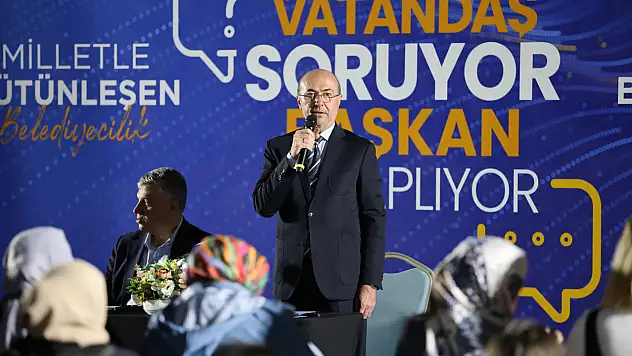 Başkan Pekyatırmacı vatandaşlarla buluştu