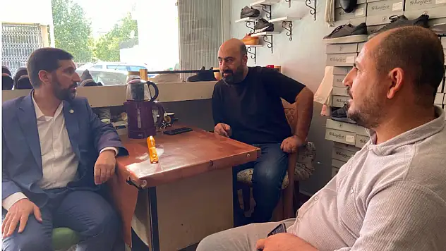 Başkan Tan ve Sevmiş, Kulu'daki esnafları ziyaret etti!