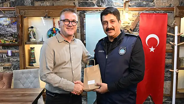 Başkan Ustaoğlu, Zabıta Haftası'nda personelle buluştu