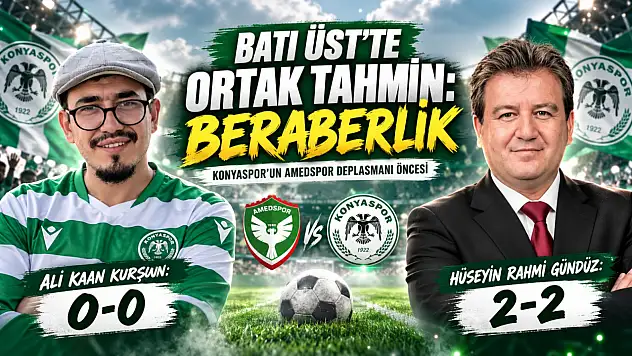 Batı Üst'te ilk kez aynı tahminde buluştular!