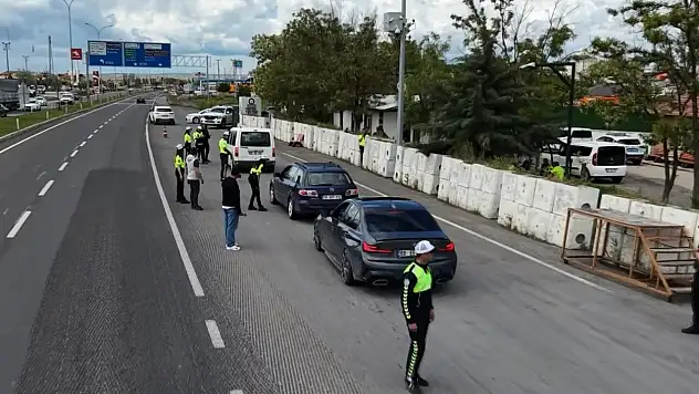 Bayram dönüşünde Konya yolunda sıkı denetim
