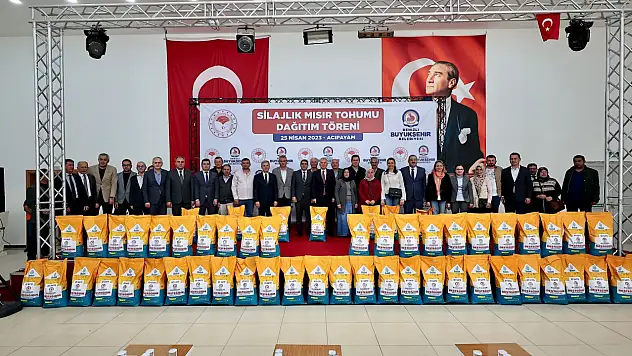 Belediye'den  125 tonluk  mısır tohumu desteği verilecek