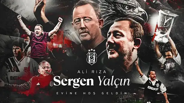 Beşiktaş'ta Sergen Yalçın dönemi yeniden başladı