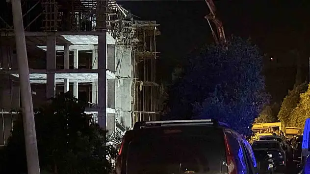 Beton dökerken 4'üncü kattan düştü