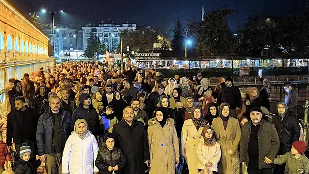 Beyşehir'de üç aylar fener alayı ve Şivlilik coşkusuyla karşılandı