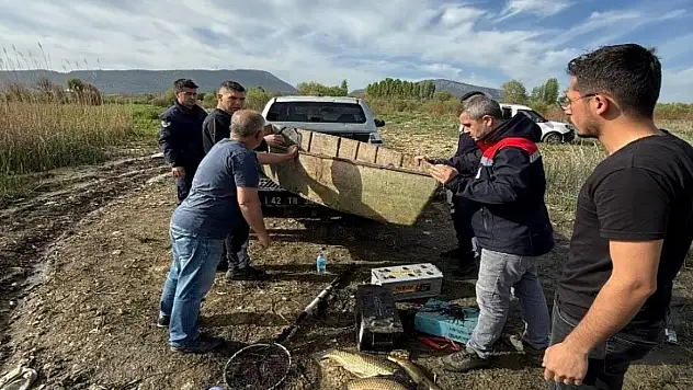 Beyşehir Gölü'nde kaçak avcılığa ceza: 1 Milyon 416 Bin TL