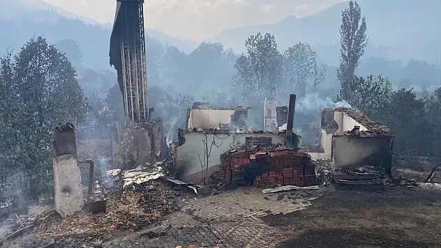 Bilecik'te 3 gündür süren yangın kısmen kontrol altına alındı