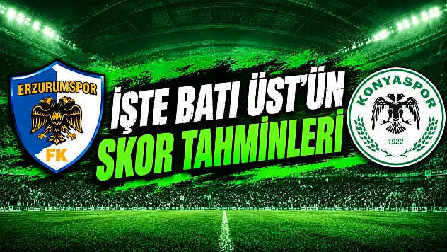 Biri Konyaspor'a yenilgi yazdı, diğeri galibiyet! İşte skor tahminleri
