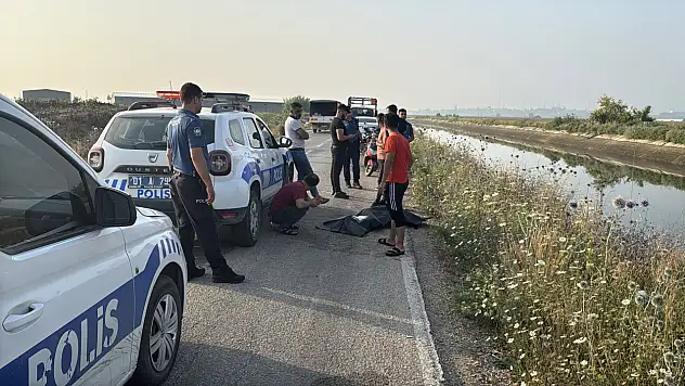 Bisikleti için kanala giren çocuğun cansız bedeni bulundu