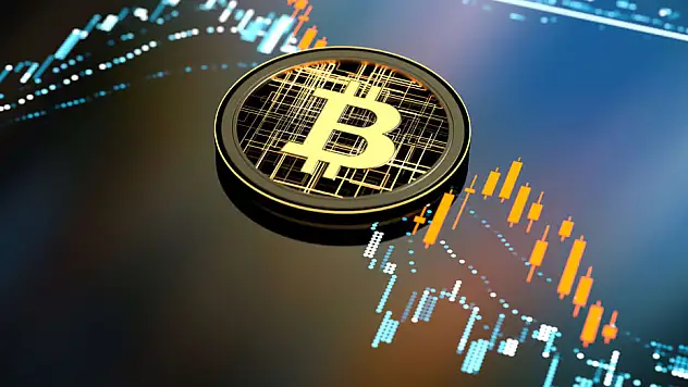 Bitcoin sert düştü