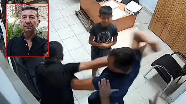 Boşanma aşamasında kocaya, polis merkezinde kayınço dayağı