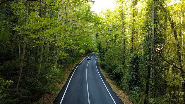 Bu manzara görenleri kendine hayran bırakıyor: Yolculuk daha keyifli hale geliyor!