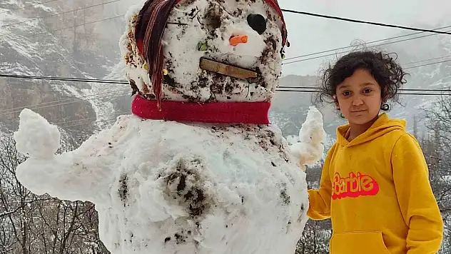 Bu sefer 'Kardan Kadın' yaptılar!