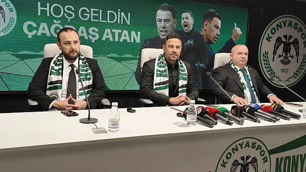 Çağdaş Atan Konya'da ilk kez konuştu! Bu stadı yeniden dolduracağız...