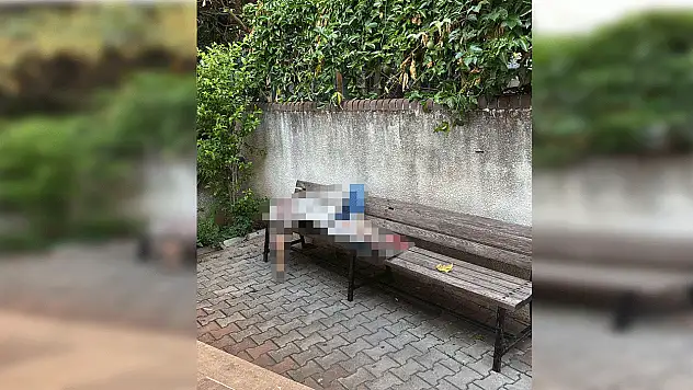 Cami önündeki bankta hareketsiz yatıyordu! Sağlık ekipleri gelince acı gerçek ortaya çıktı