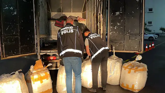 Can yakmaya hazırlanan yüke emniyetten ağır darbe
