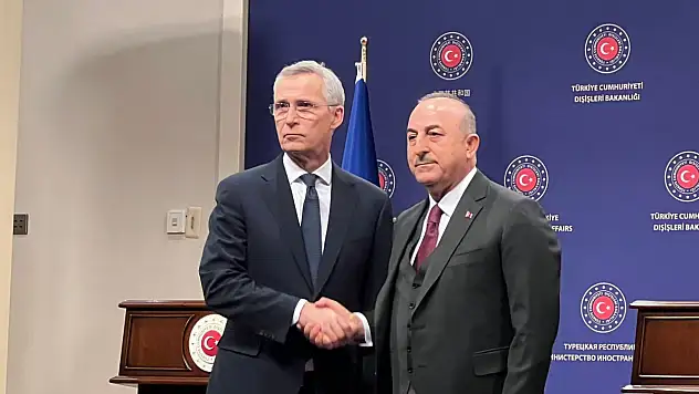 Çavuşoğlu, NATO Genel Sekreteri Stoltenberg ile görüştü