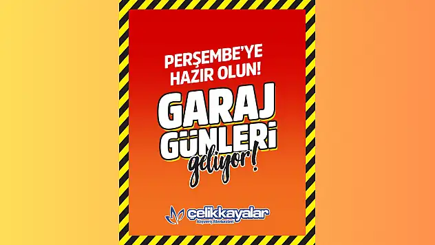 Çelikkayalar Merkez AVM'de 'Garaj Günleri' başlıyor!