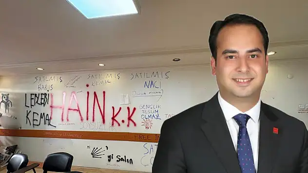 CHP Konya İl Başkanlığı karıştı: Duvar yazıları dikkat çekti!
