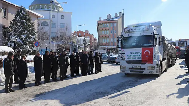 Cihanbeyli'den deprem bölgesine küçükbaş hayvan yardımı