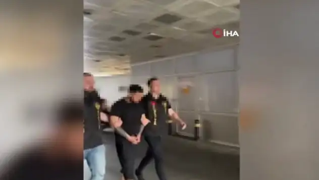 Çocuğunu tekmeleyen cani baba gözaltına alındı