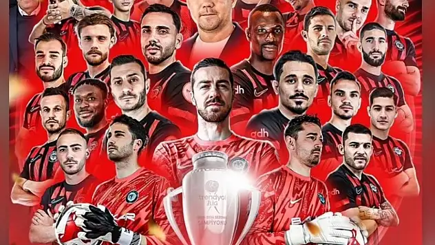 Çorum FK, Konya'da Süper Lig'e yükseldi.