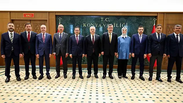 Cumhurbaşkanı Yardımcısı Cevdet Yılmaz Konya'da!