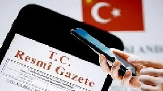 Cumhurbaşkanlığı tarafından yapılan atamalar Resmi Gazete'de