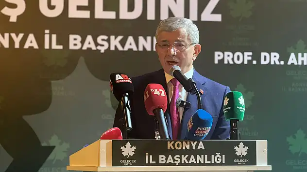Davutoğlu Konya'dan duyurdu: Netanyahu ile Trump'ın yargılanması için müracaatta bulunduk