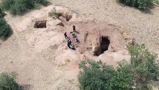 Define avcıları dronla tespit edildi