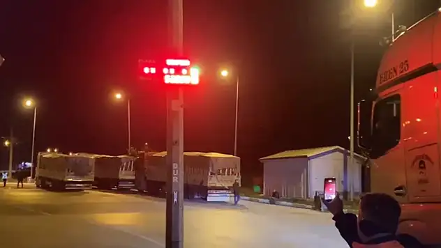 Denetimden kaçtılar, dinlenme tesisinde yakalandılar: 6 TIR'a rekor ceza