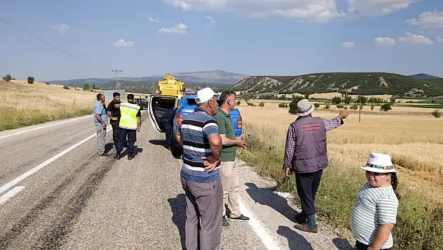 Derbent'te korkutan yangın!