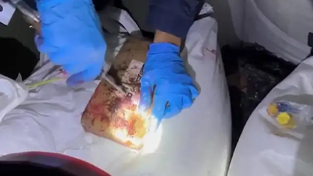 Dev uyuşturucu operasyonu: Yer fıstıklarının arasından uyuşturucu çıktı!