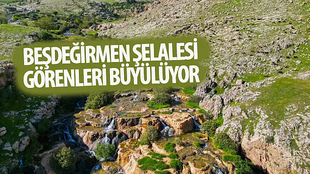 Doğanın güzelliği ve tarihin izlerinden bir parça 'Beşdeğirmen Şelalesi'