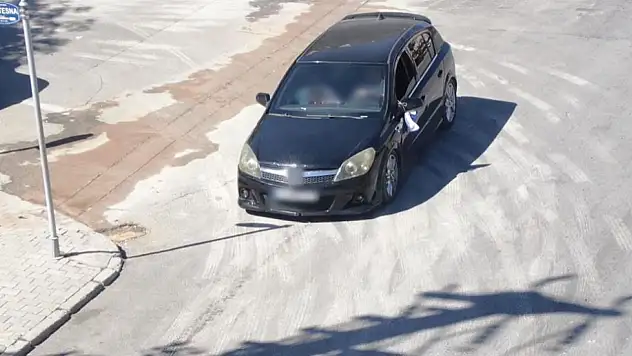 Dron kamerası kaçışı belgeledi!