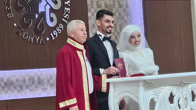 Eda ve Haldun bir ömür mutluluğa, 'evet' dedi!